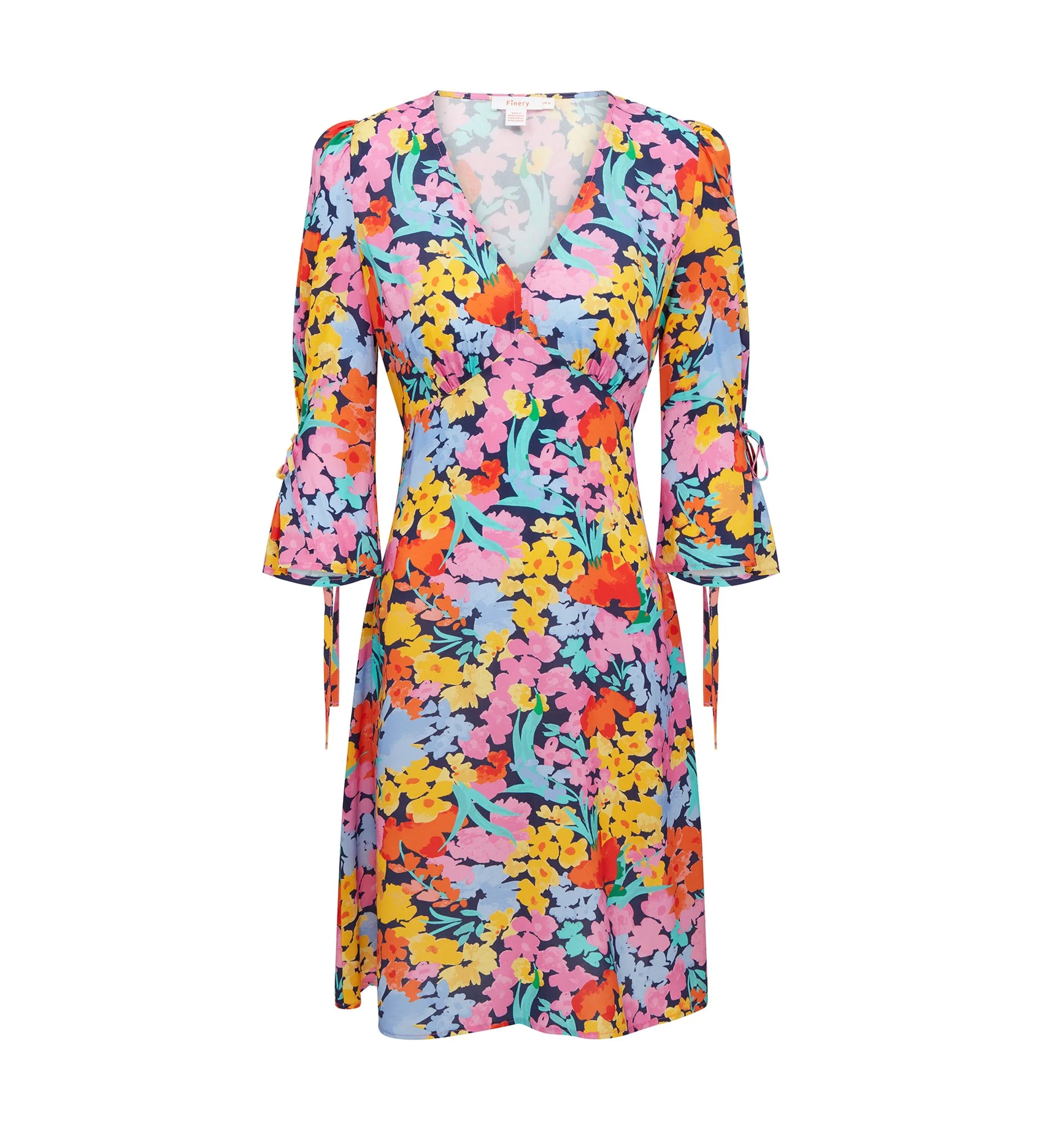 Adalira Floral Meadow Mini Dress - Image 5