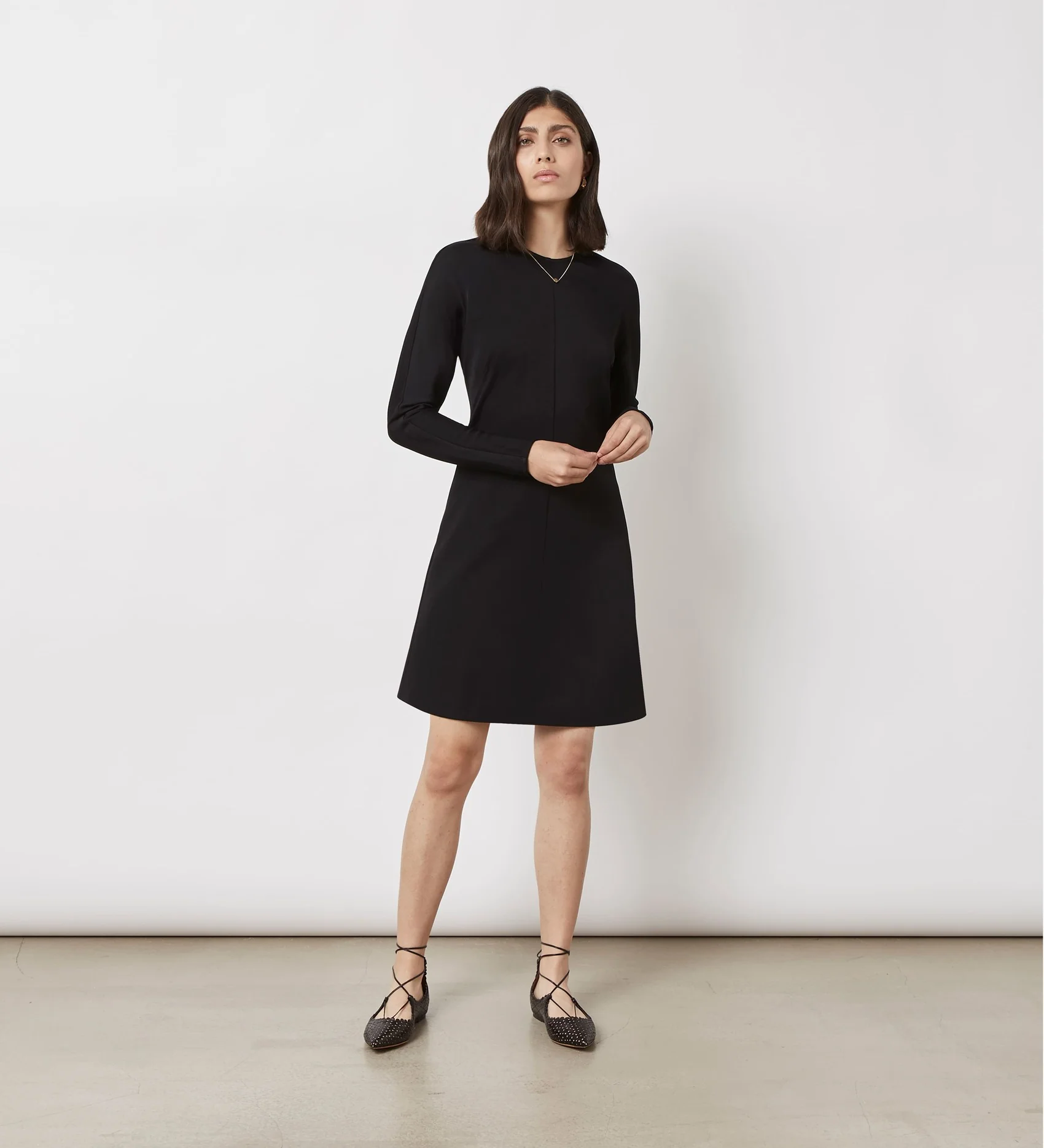 Alycia Jersey Mini Dress - Image 3