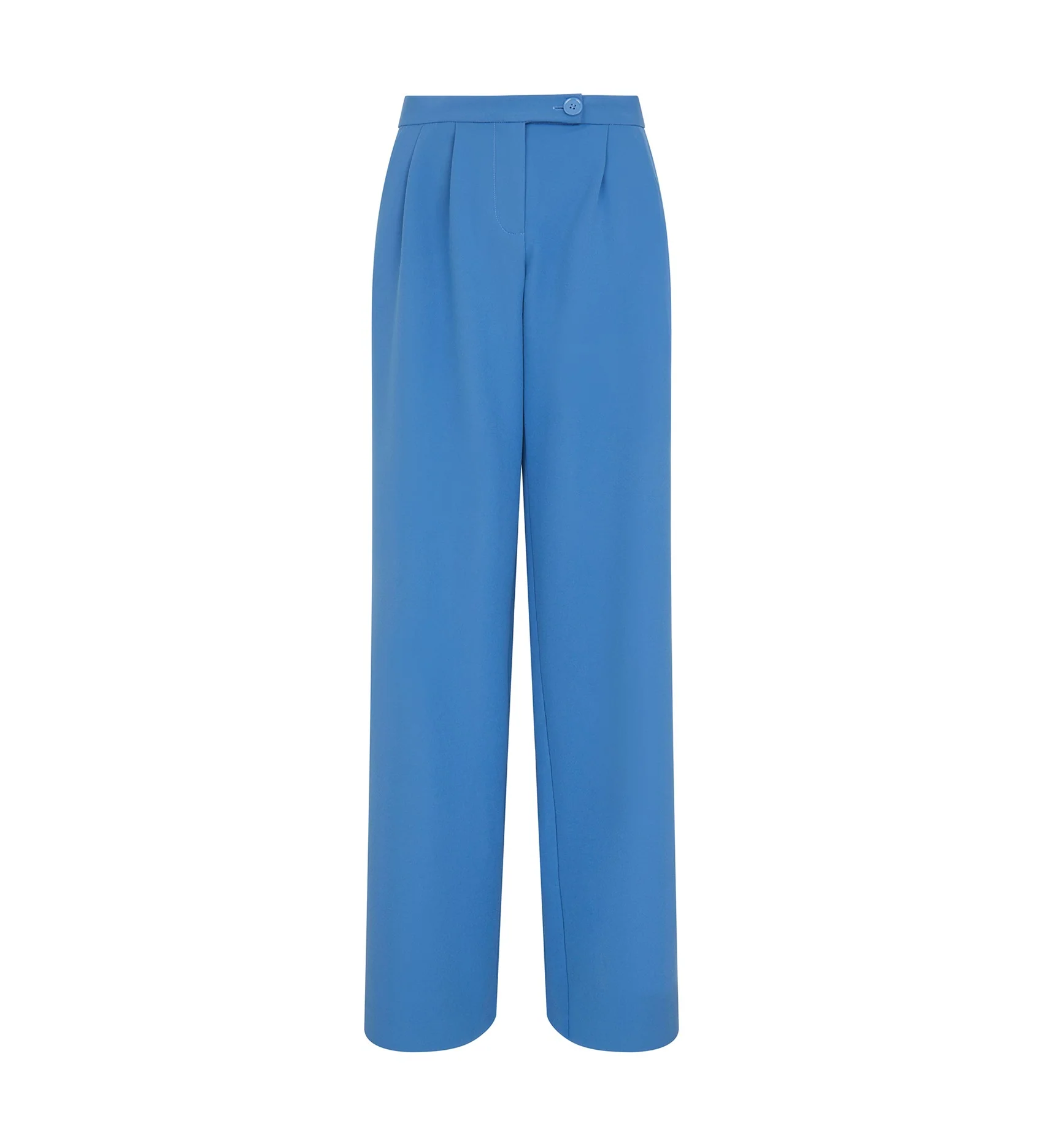 Jeanne Cornflower Blue Wide Leg Trousers - Image 5