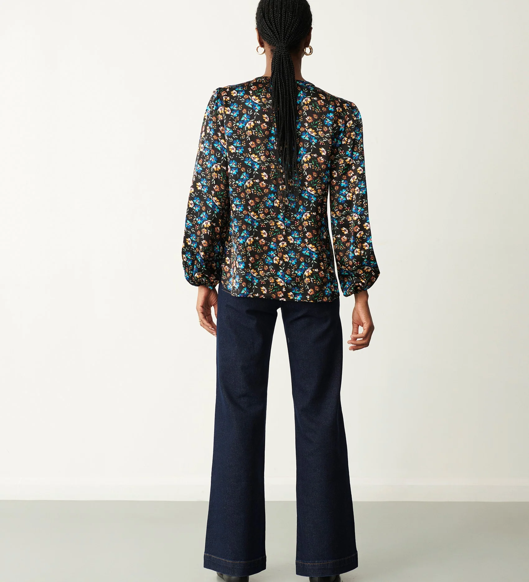 Lena Ditsy Floral Blouse - Image 4