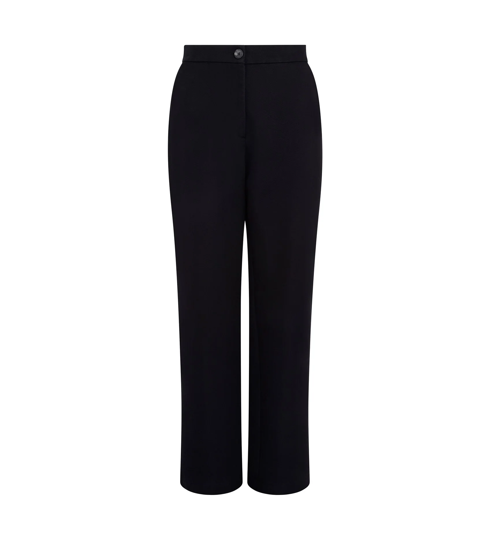 Maddie Black Cotton Rich Trousers - Image 5