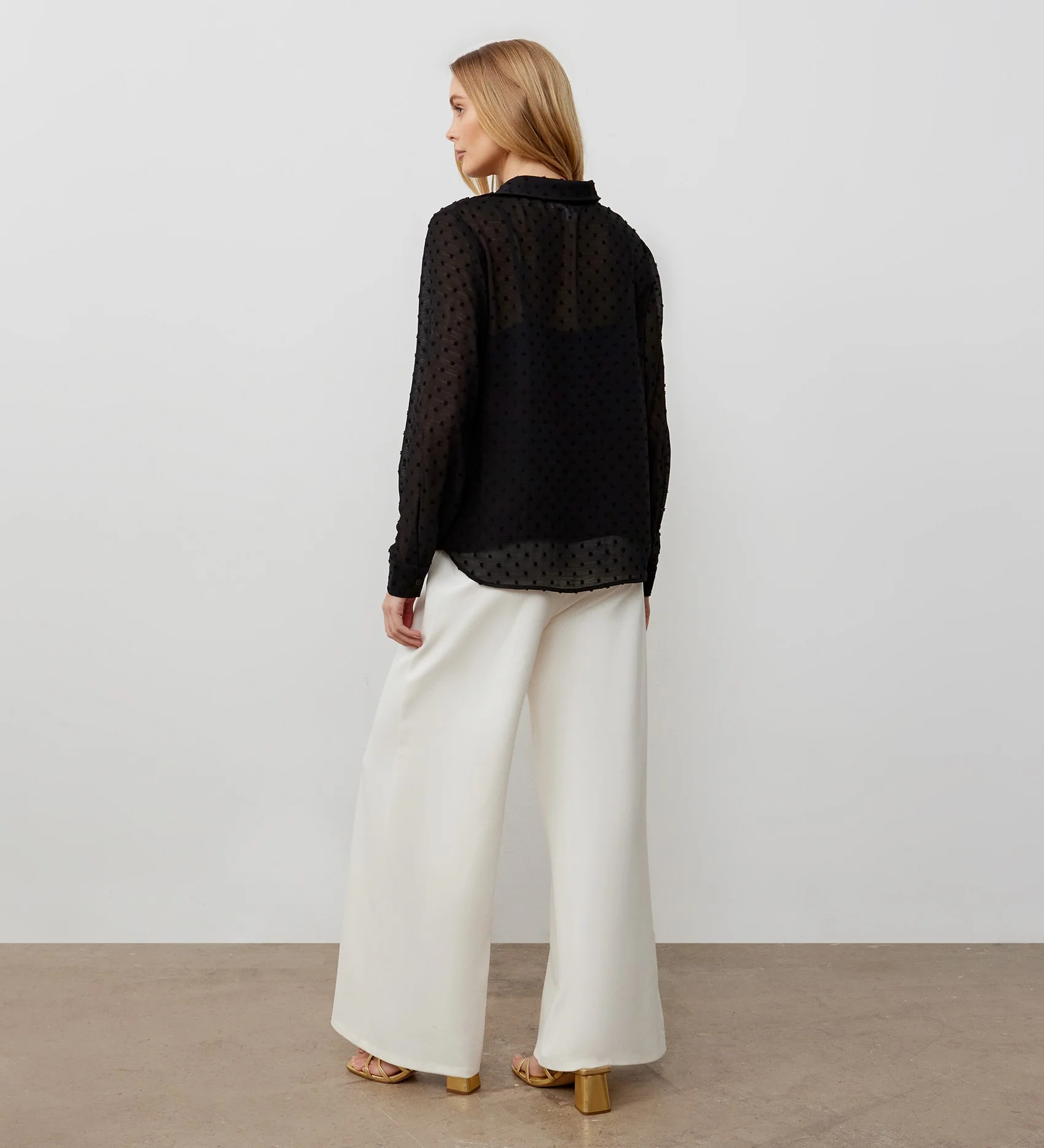 Matilda Ivory Ponte Jersey Trousers - Image 5