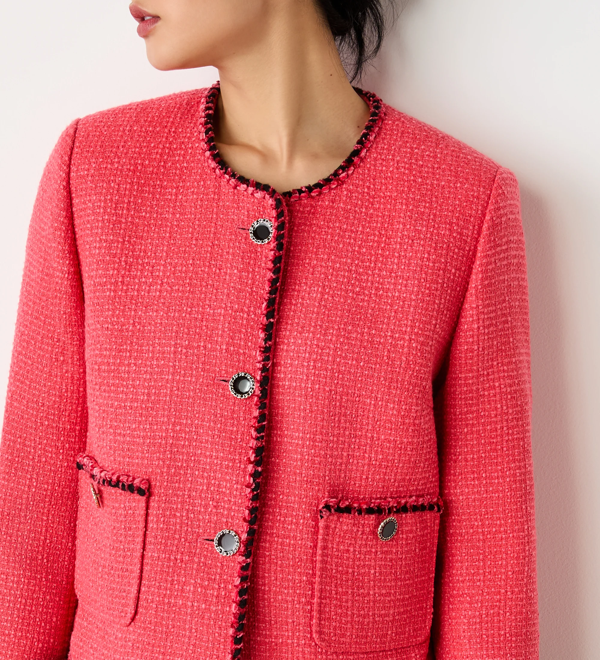 Polly Coral Jacket - Image 3