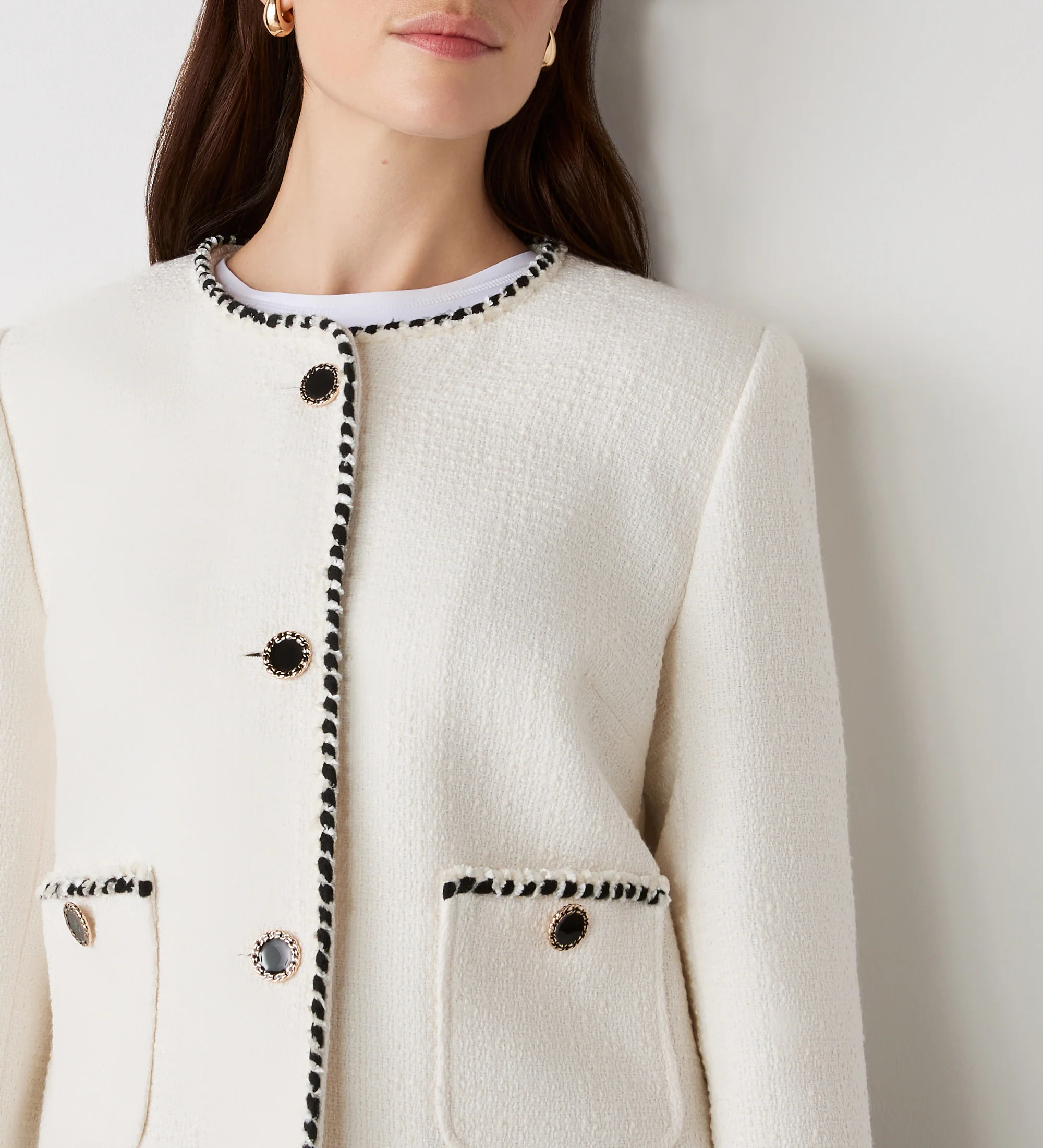 Polly Ivory Jacket - Image 3