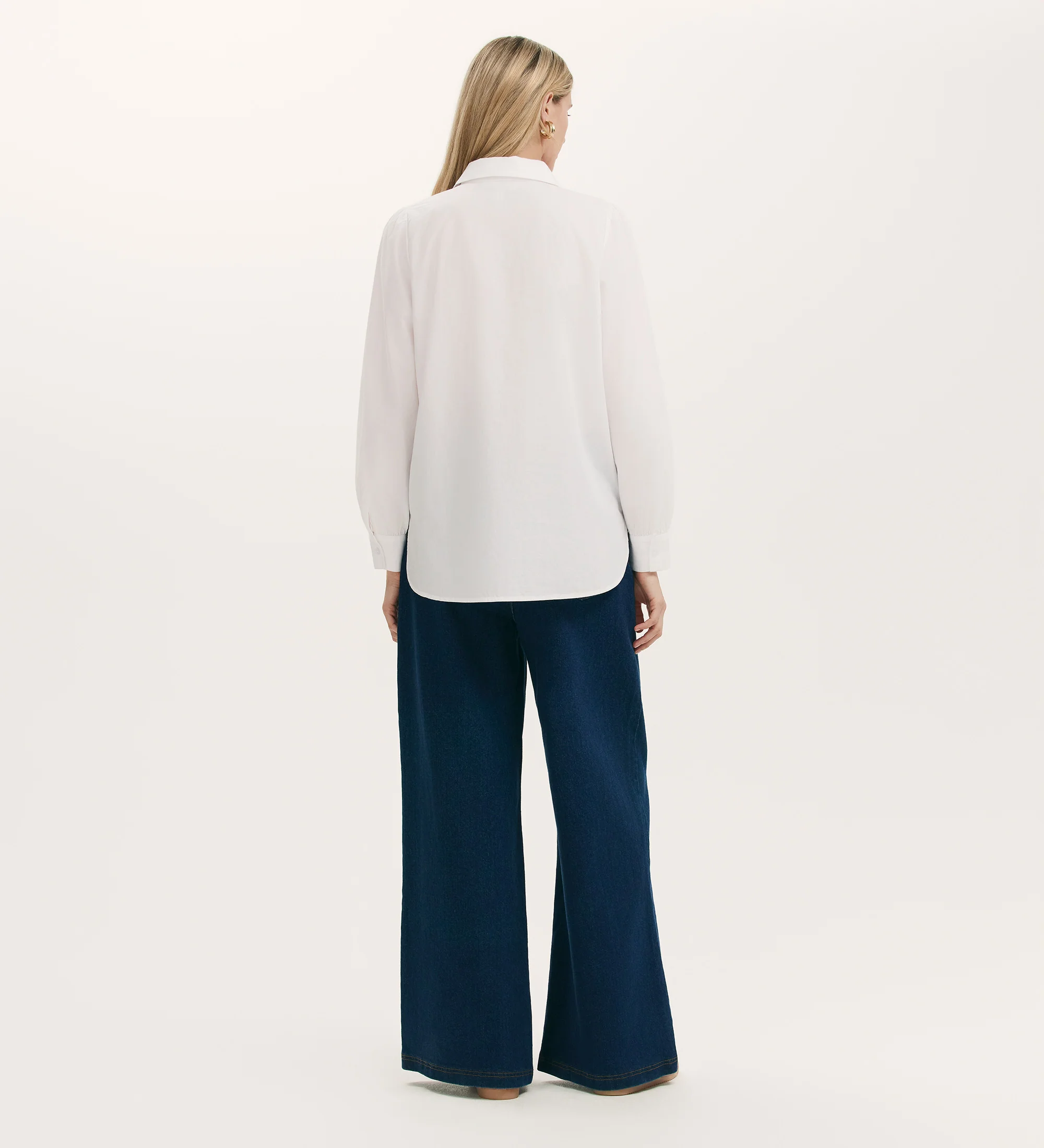 Remy White Cotton Shirt - Image 6
