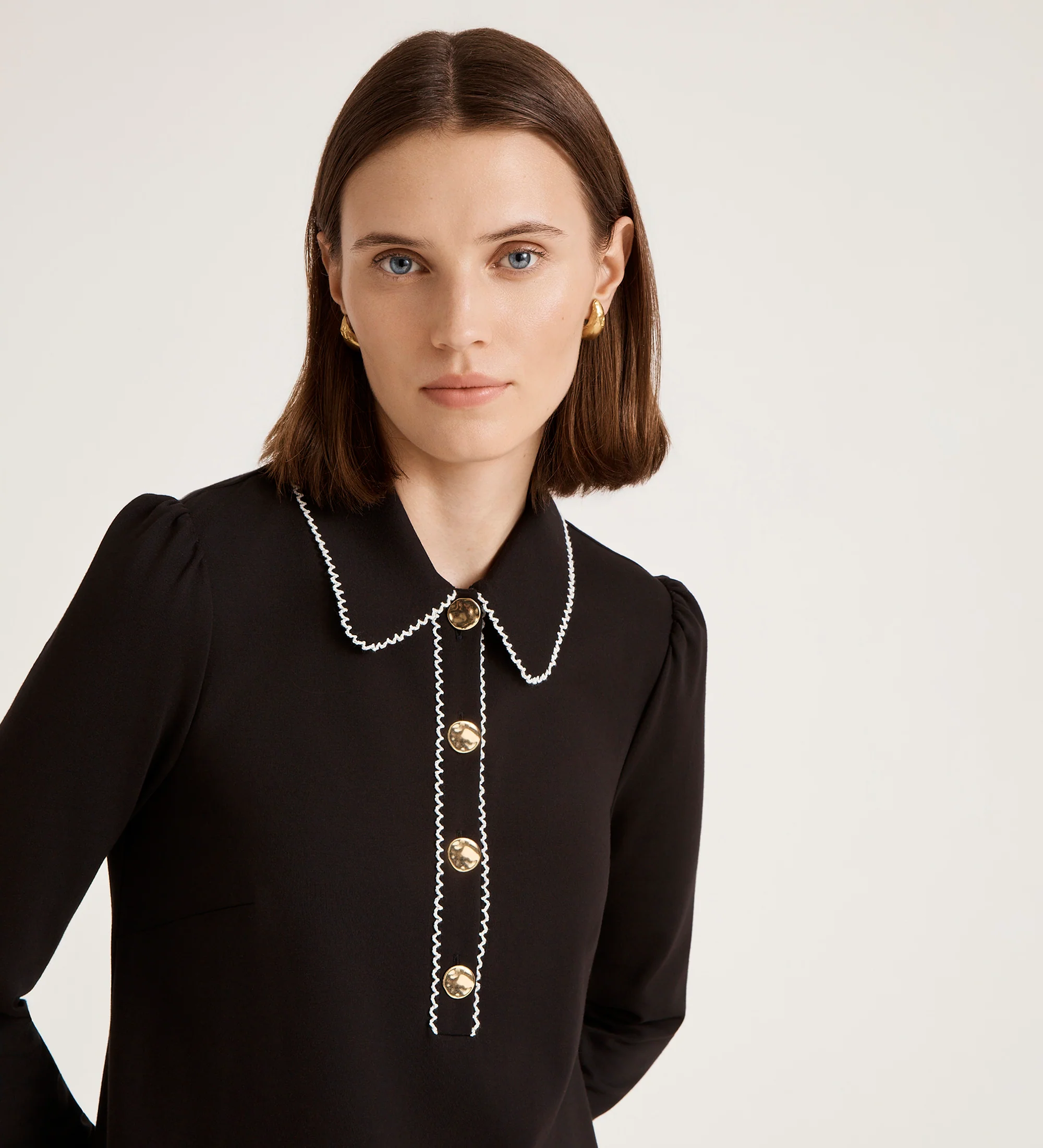 Ronnie Black Ponte Jersey Mini Dress - Image 3