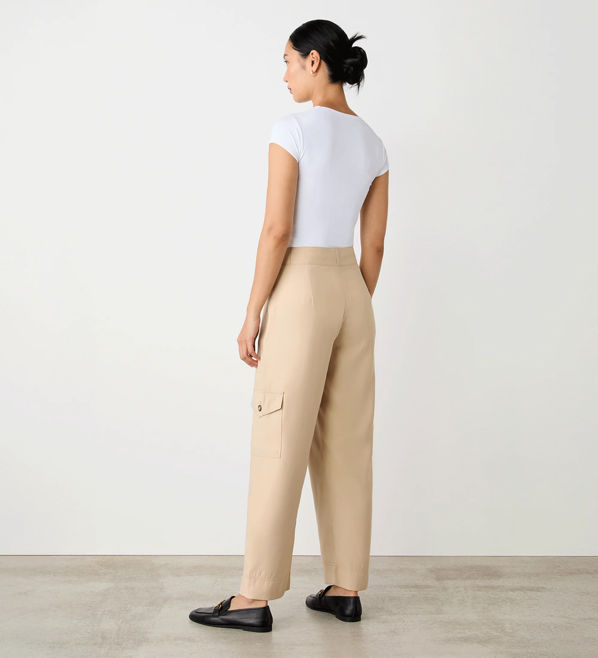 Sara Stone Cargo Trousers - Image 4