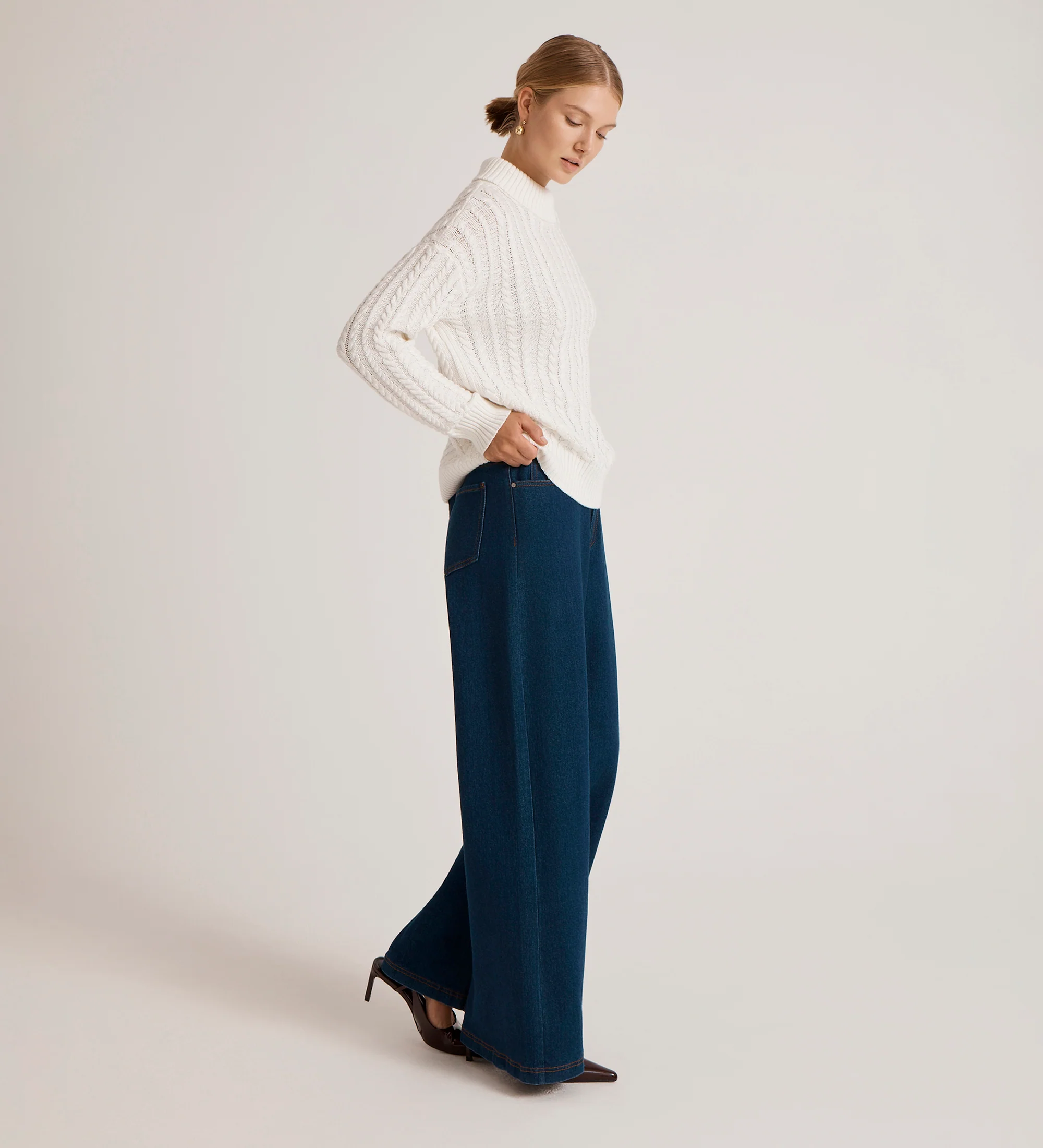 Viviana Ivory Knitted Jumper - Image 3